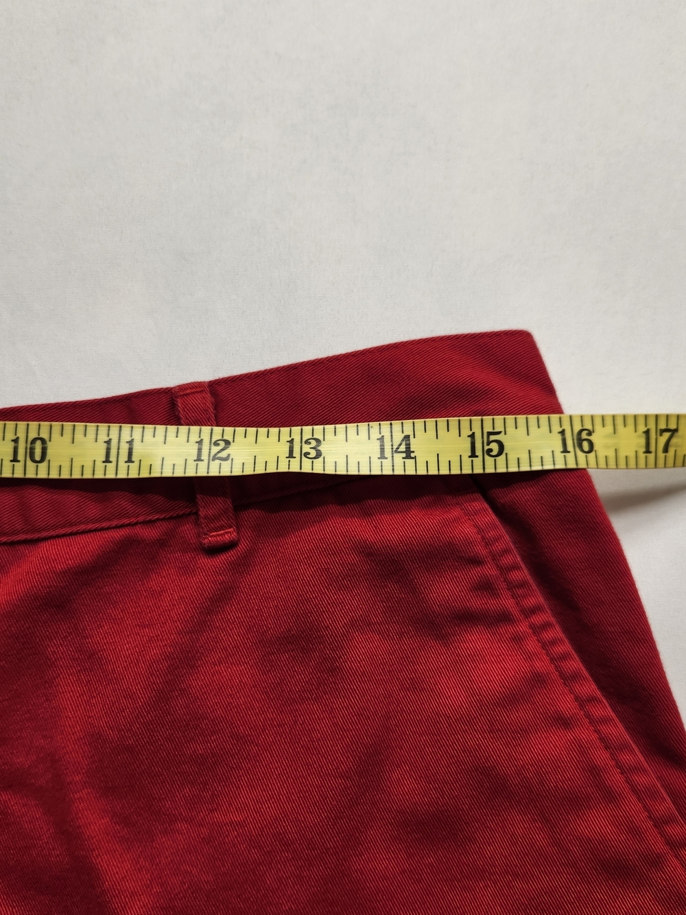 ⭐️Vintage Lauren Ralph Lauren Red Shorts Size 10 Vintage Y2K 100% Cotton Preppy - Picture 6 of 12